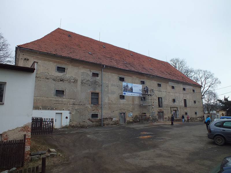 Národní kulturní památka v rekonstrukci, která by měla trvat do září 2018