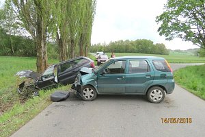 Nehoda u Hvožďan.