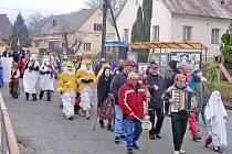 Masopust v Újezdě. Foto: archiv OÚ Újezd