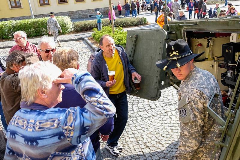 Oslavy osvobození v Bělé nad Radbuzou.