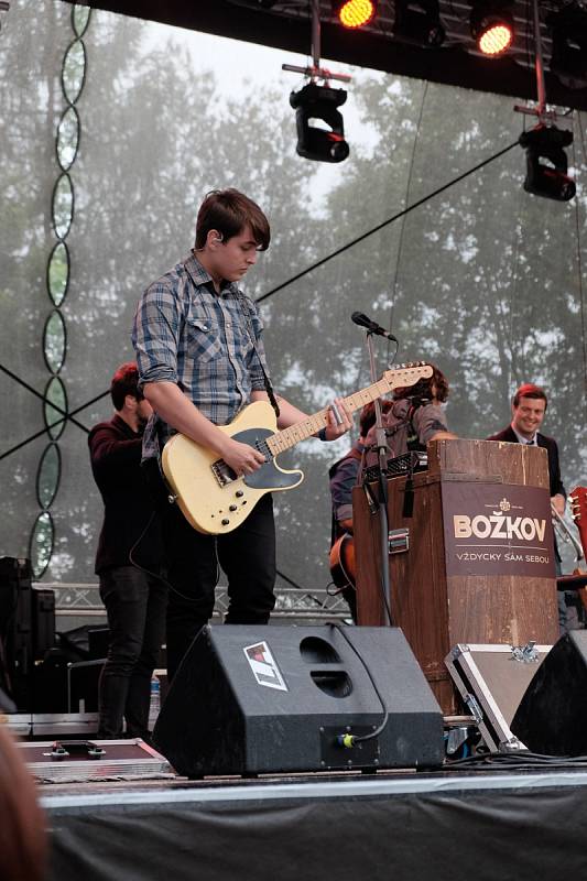 Páteční Chodrockfest v Domažlicích.