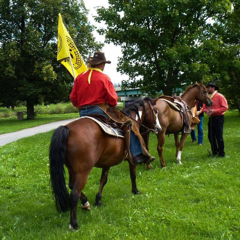 Jezdci z Domažlicka jeli jako Pony Express.