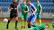 Fotbalisté Jiskry Domažlice ve druhém přípravném utkání hostili 1. FC Karlovy Vary.