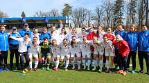 Ženská fotbalová reprezentace do 17 let porazila v generálce na blížící se Mistrovství Evropy žen do 17 let na domažlické Střelnici výběr Finska 5:0 a v sobotní odvetě 1:0