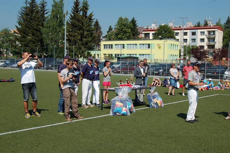 Z baseballového turnaje domažlických školek.