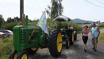 Z premiérového setkání traktorů v Sedlicích.