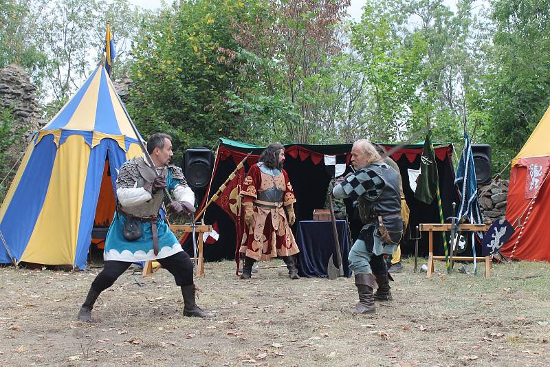 DRUŽINA PÁNŮ Z LIPÉ na Rýzmberku sklidila úspěch. Foto: Deník/Jiří Studnička