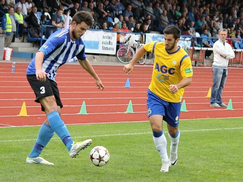 První zápas osmifinále Poháru České pošty: Jiskra Domažlice - FK Teplice 0:4 (0:1).