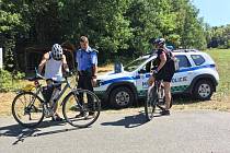 Strážníci se zaměřili na kontrolu cyklistů