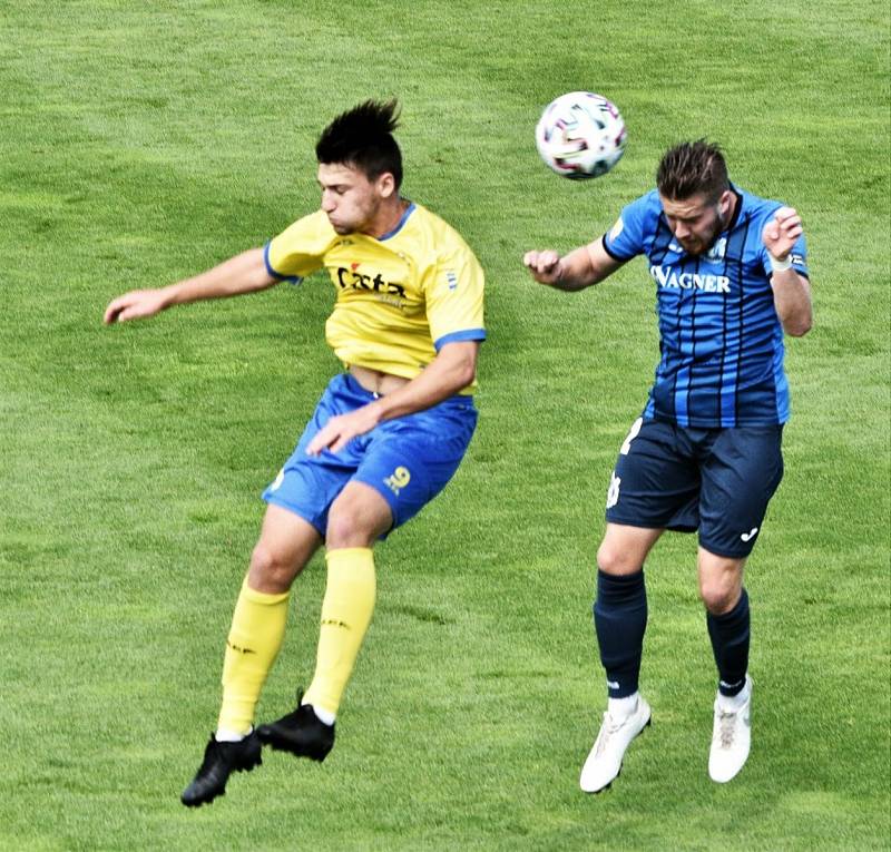 FC Písek - Jiskra Domažlice 1:3.