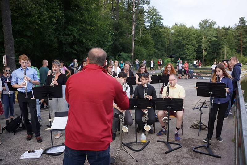 Vodní koncert na Babyloně.