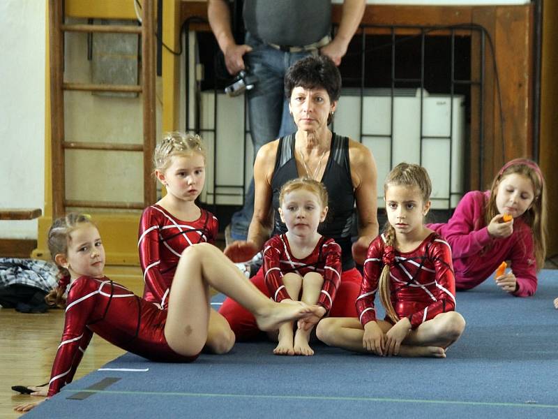 Cena Chodska ve sportovní gymnastice v Domažlicích. 