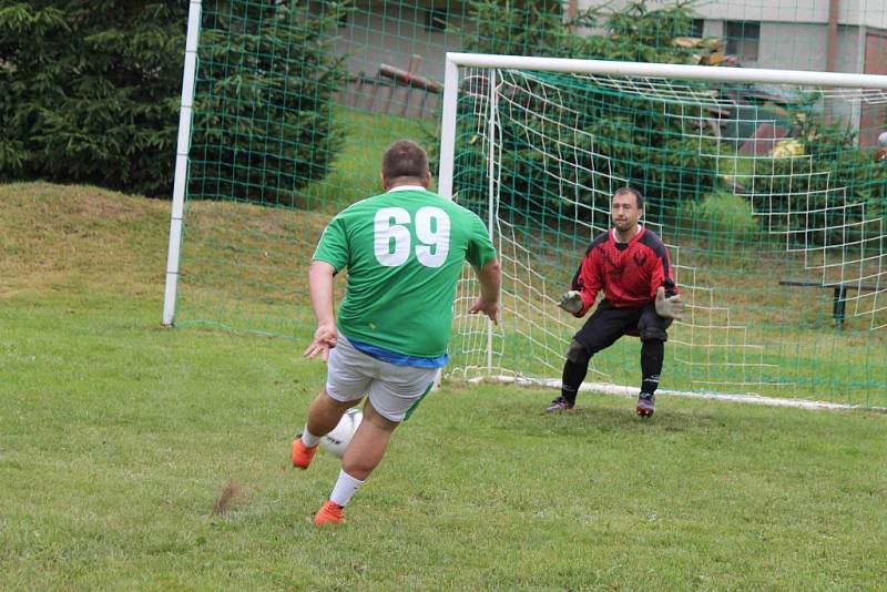 Turnaj v malé kopané v Holubči 2015.