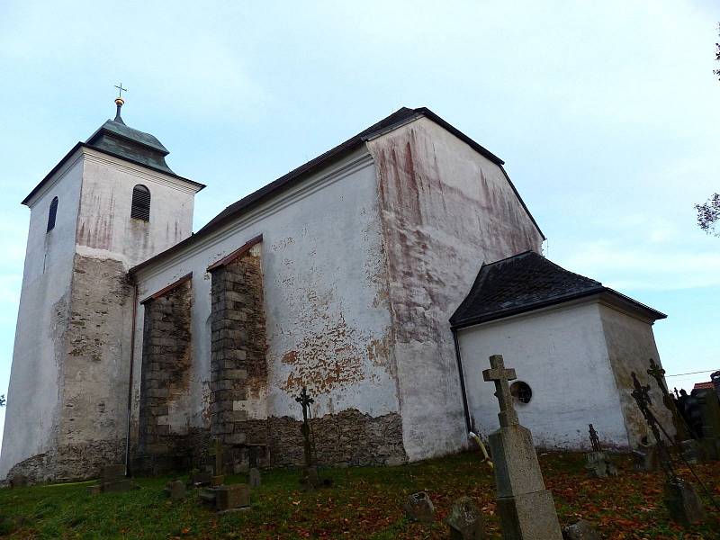 Kostel sv. Václava v Hoře Sv. Václava.