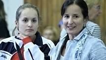 Ze závodu O cenu Chodska ve sportovní gymnastice.