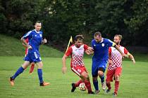 TJ Sokol Mrákov - SK Krchleby 1921 (modří) 2:3 (0:2).