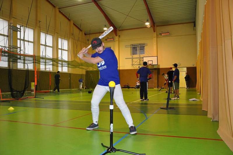 IYB Winter Clinic 2014 v Domažlicích pro mladé basebalisty.