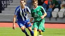 Fotbalisté Jiskry Domažlice ve druhém přípravném utkání hostili 1. FC Karlovy Vary.