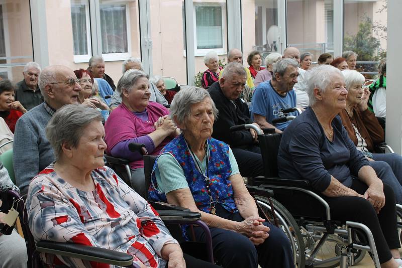 Vystoupení dětí z mateřské školy v Domažlicích.