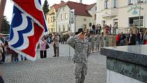 Oslavy konce II. světové války v Bělé nad Radbuzou.