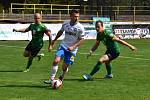 25. kolo FORTUNA ČFL, skupina A: Sokolov - Domažlice (bílí) 3:0.