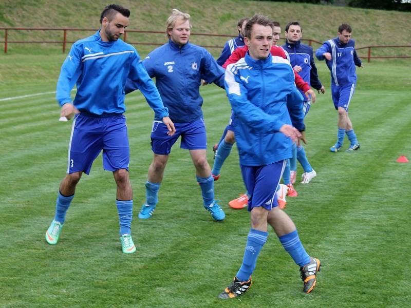 Stadion v Hrádku u Rokycan hostil finále Poháru PKFS mezi Chotíkovem a rezervou Domažlic.