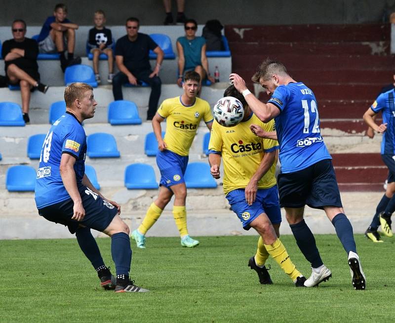 FC Písek - Jiskra Domažlice 1:3.