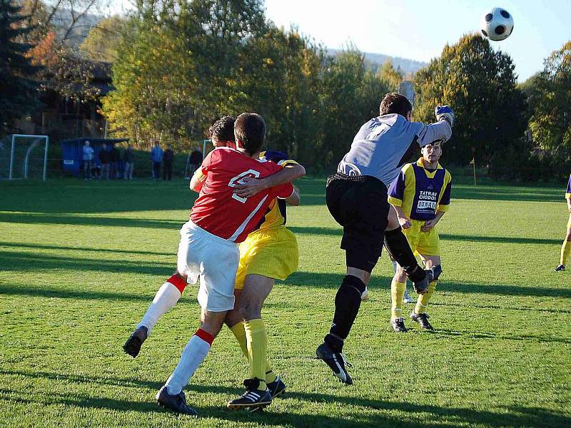 Z chodského derby Tatranu Chodov proti Spartaku Klenčí.