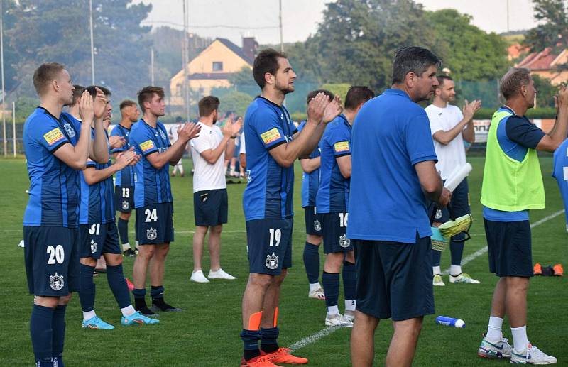 29. kolo FORTUNA ČFL A: Králův Dvůr - Jiskra Domažlice 2:1.