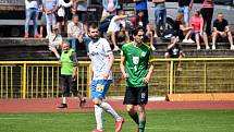 25. kolo FORTUNA ČFL, skupina A: Sokolov - Domažlice (bílí) 3:0.