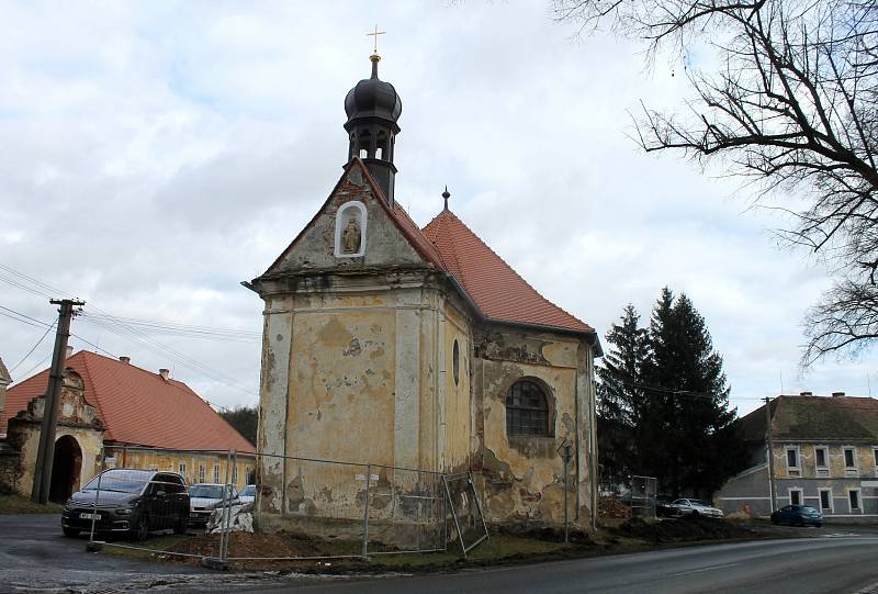 Kaple ve Štítarech.