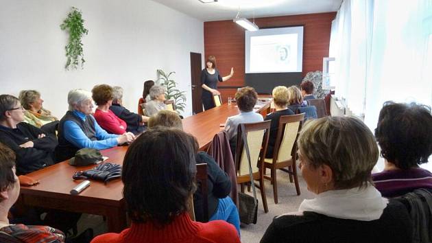 Beseda se spisovatelkou Marií Bittnerovou v Kolovči.