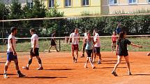 Sobota o Chodských slavnostech patřila na místních kurtech volejbalovému turnaji Chodsko cup.