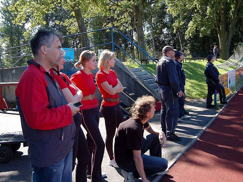 Na domažlické Střelnici se uskutečnila Okresní soutěž v požárním sportu.