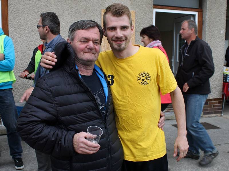 Stadion v Hrádku u Rokycan hostil finále Poháru PKFS mezi Chotíkovem a rezervou Domažlic.