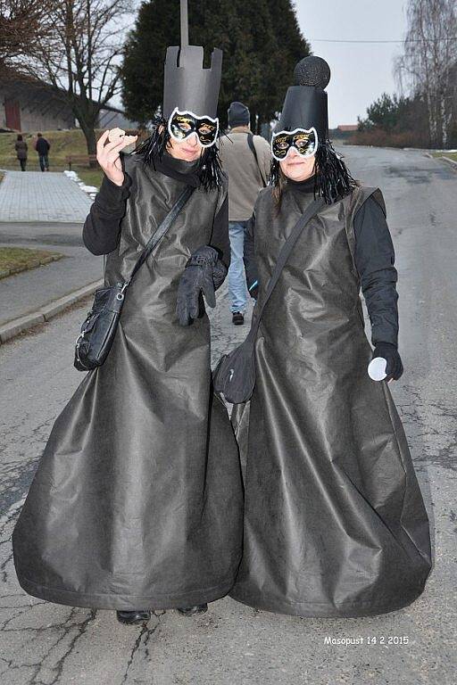 Masopust v Luženicích a Luženičkách.