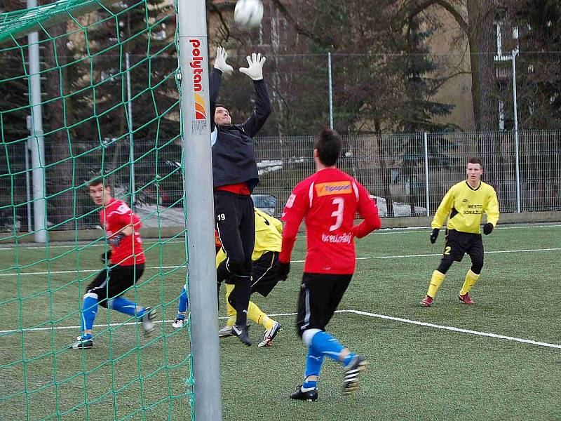 Fotbalový svátek v Domažlicích. Jiskra, lídr divizní skupiny A, se na Střelnici utkala s lídrem Gambrinus ligy Viktorií Plzeň.