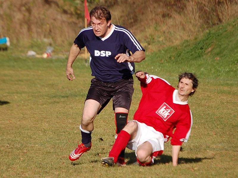 Liga seniorů - Utkání Hostouně s SG Chudenice.