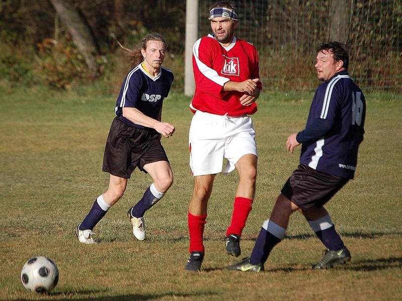 Liga seniorů - Utkání Hostouně s SG Chudenice.