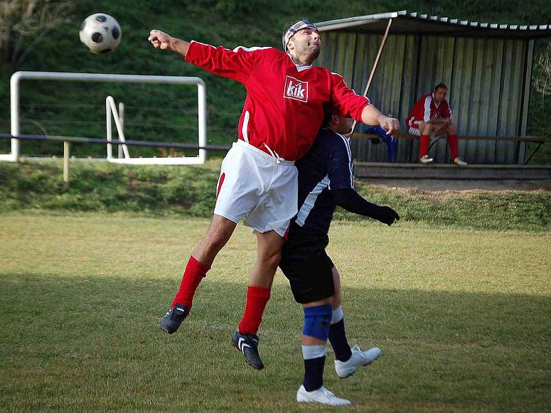 Liga seniorů - Utkání Hostouně s SG Chudenice.