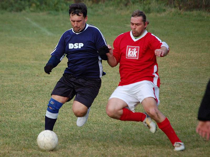 Liga seniorů - Utkání Hostouně s SG Chudenice.