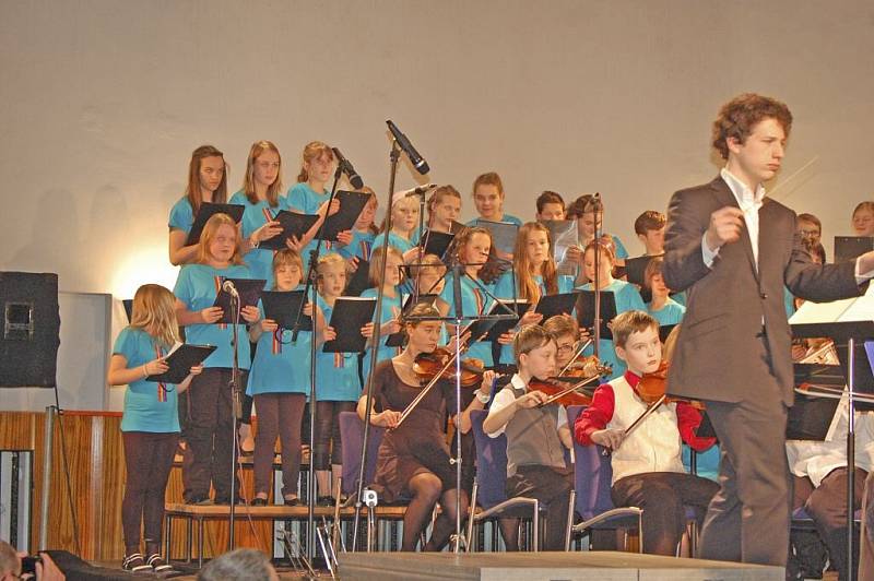 Žákovský koncert ZUŠ Domažlice.