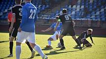 13. kolo KPM: Jiskra Domažlice B (modří) - Rapid Plzeň 4:1.