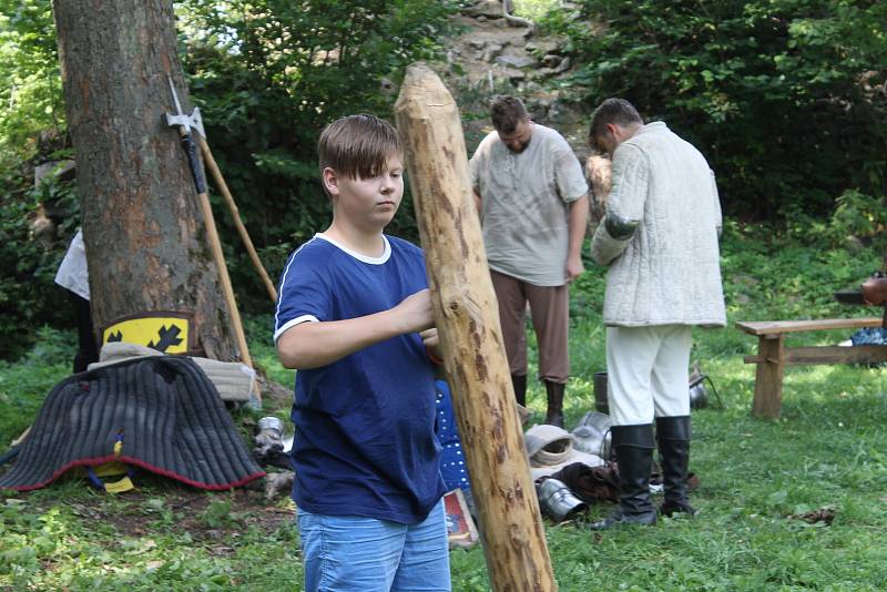 Na hradě Rýzmberk se opět bojovalo.