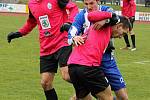 Z utkání Jiskra Domažlice a FK Mladá Boleslav B.