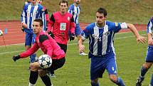 Z utkání Jiskra Domažlice a FK Mladá Boleslav B.