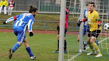 Z utkání Jiskra Domažlice a FK Mladá Boleslav B.