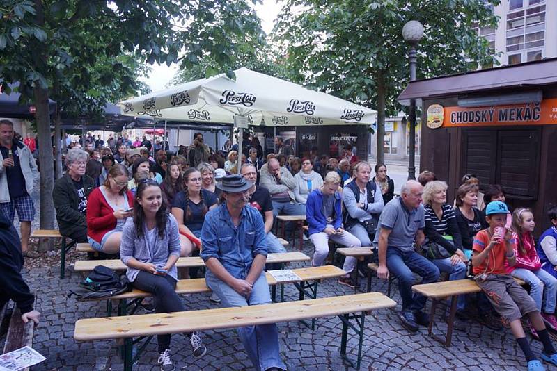 Zahajovací koncert rockových kurzů v Domažlicích.