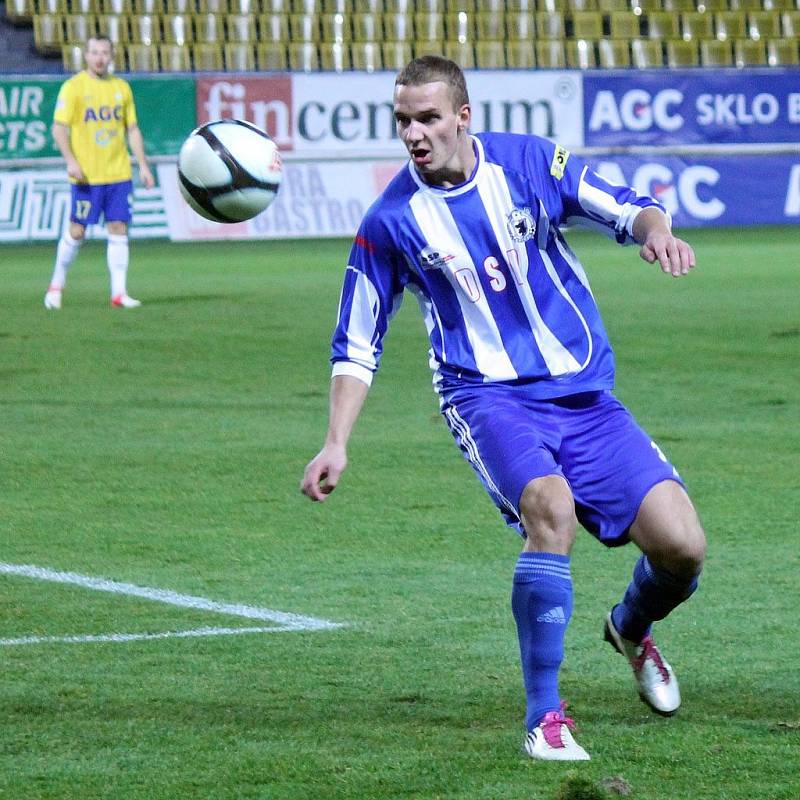 Jiskra na Stínadlech. Odveta osmifinále Poháru České pošty FK Teplice - Jiskra Domažlice 2:1.