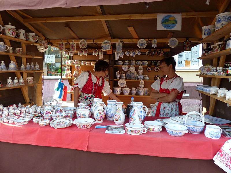 Chodské slavnosti 2015 - sobotní podvečer.